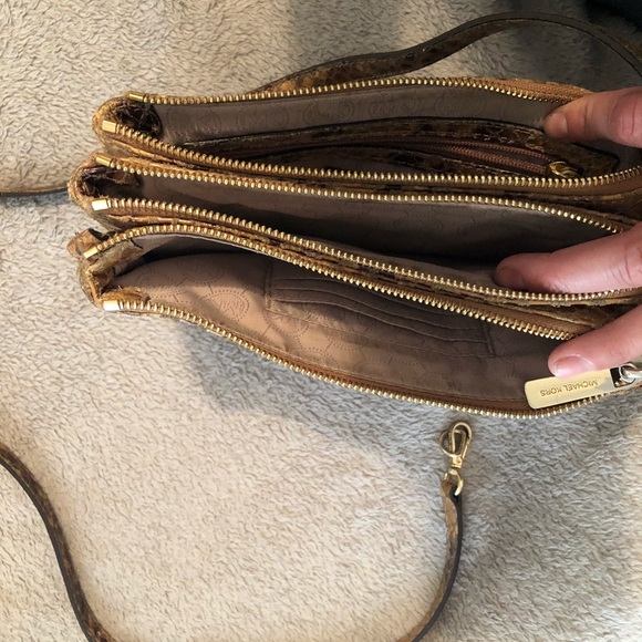 Michael Kors Snakeskin Crossbody - Picture 3 of 6